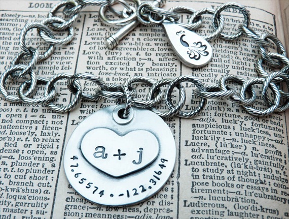 You and Me Bracelet (by The Pretty Peacock)