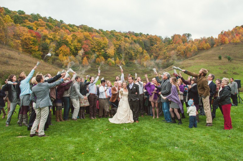 | Photographer: YouAreRaven | via https://emmalinebride.com/real-weddings/rustic-mountain-wedding-caroline-alex